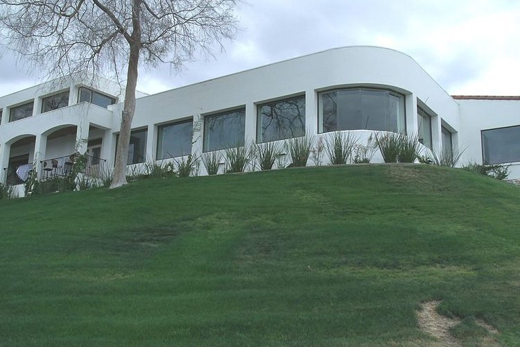 Wrigley Mansion on Phoenix hilltop