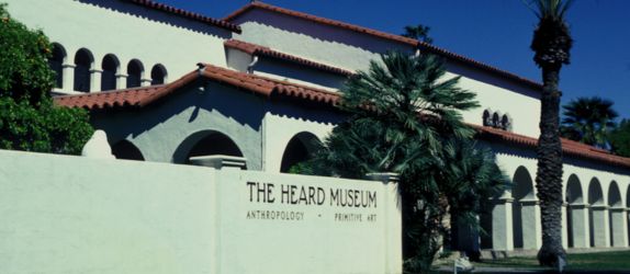 the front of the heard museum